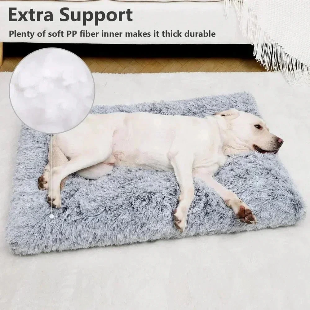 Dog Crate Bed Pad - Ultra Soft, Plush, and Versatile